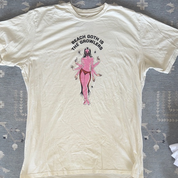 THE GROWLERS T SHIRT - BEACH GOTH - Picture 1 of 7